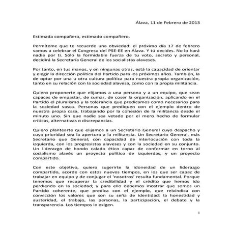 A las delegadas y delegados del VII Congreso - VII. Biltzarraren ordezkariei