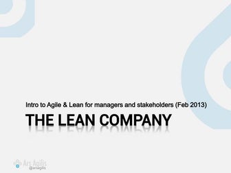 The Lean Company @ Moonpig.com