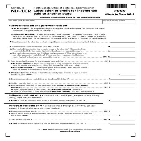 nd1cr-enabled  nd.gov tax indincome forms 2008