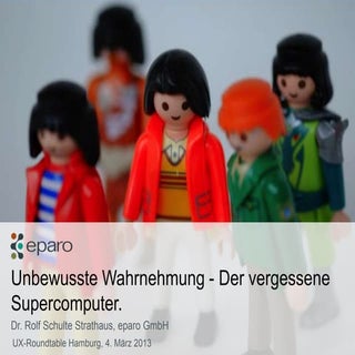 eparo – Die unbewusste Wahrnehmung ...
