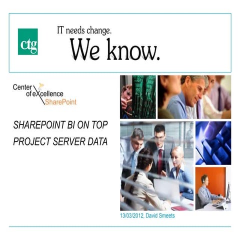 BIWUG1303 - SharePoint BI on top project server data