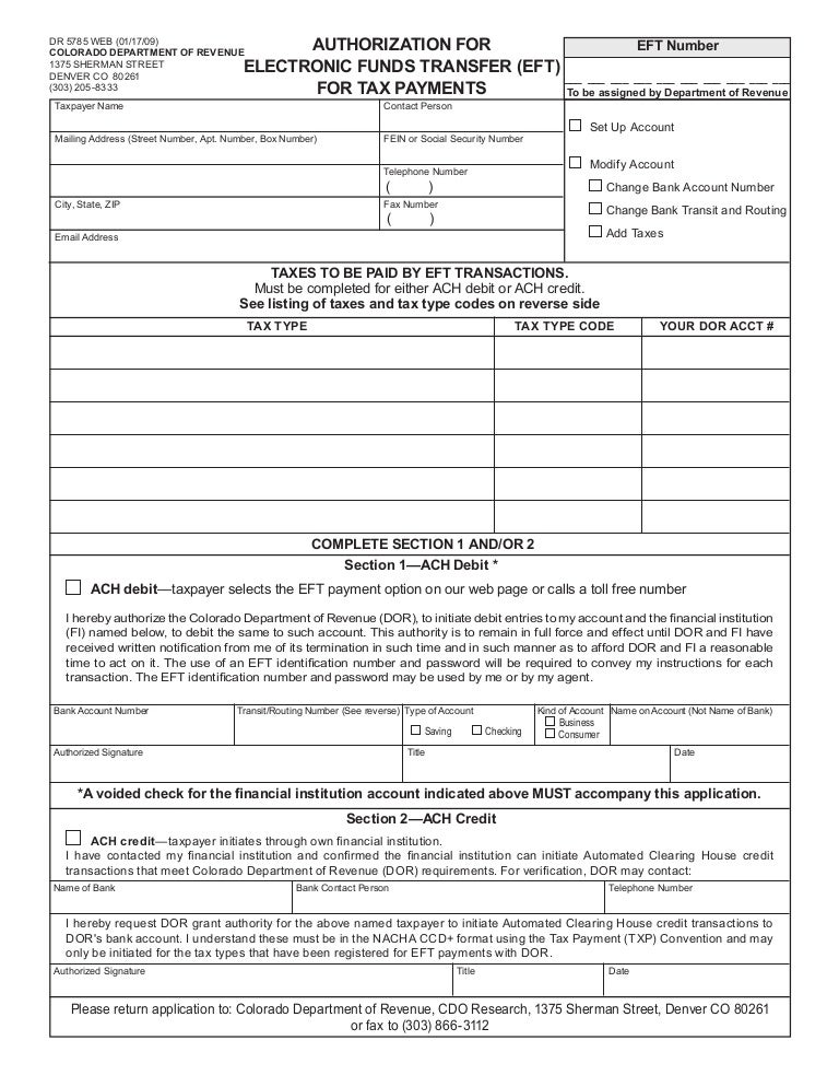 pics Colorado Department Of Revenue Address 80261 colorado gov cms forms dor tax dr5785f