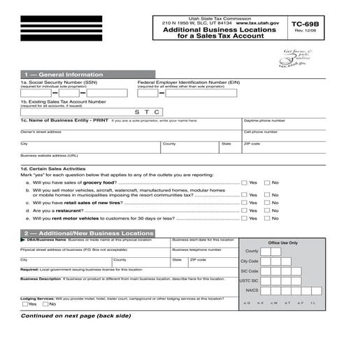 tax.utah.gov forms current tc  tc-69b