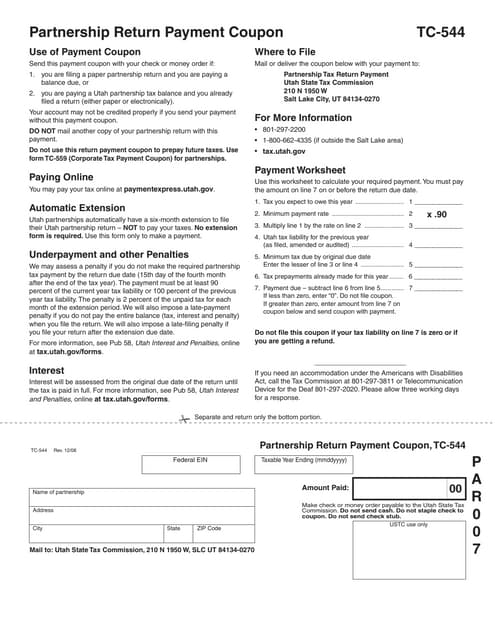 tax.utah.gov forms current tc tc-559 | PDF