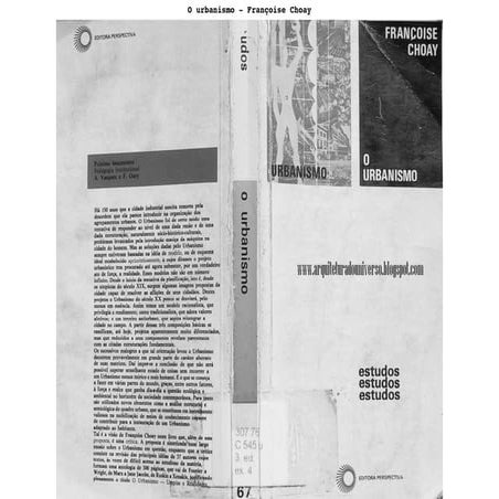 O Urbanismo - de Françoise Choay