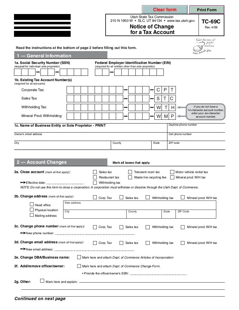 Tax utah gov forms current tc tc 69c
