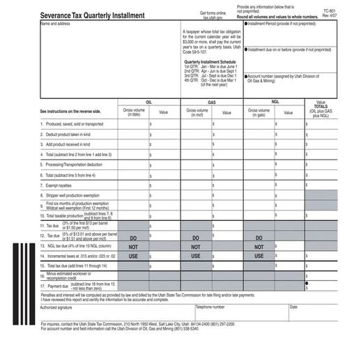 tax.utah.gov forms current tc  tc-801