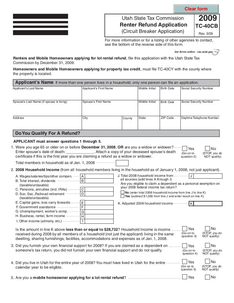 tax.utah.gov forms current tc tc40cb