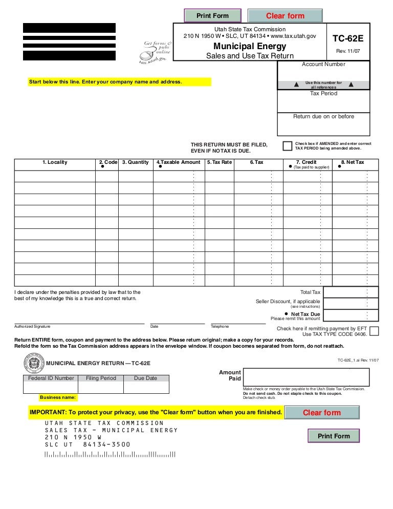 tax.utah.gov forms current tc tc-62e