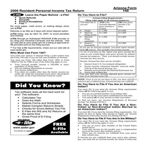 azdor.gov Forms 140%20instructions%202D