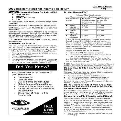 azdor.gov Forms 140%20instructions_sv