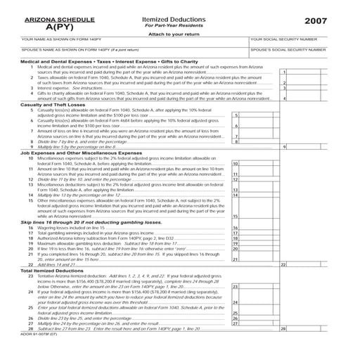 Schedule A (740) Kentucky Itemized Deductions - Form 42A740-A | PDF