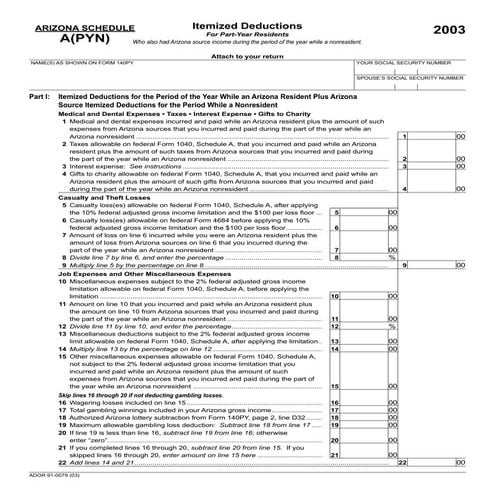 azdor.gov Forms 140_SchedAPYN