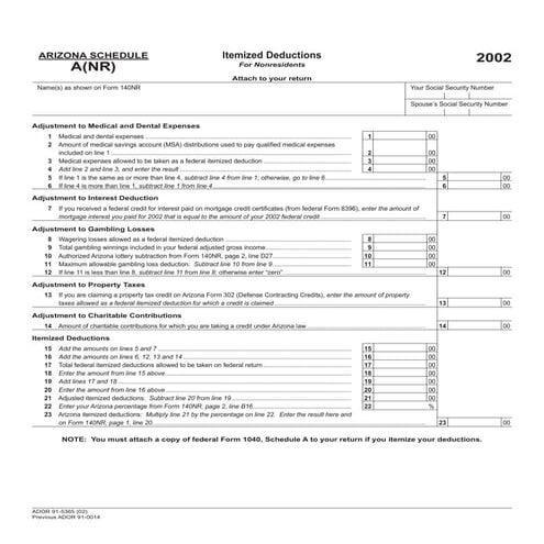 azdor.gov Forms 140_Sched_ANRf