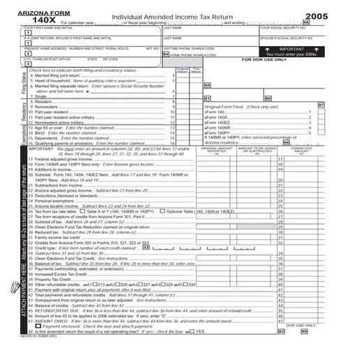 azdor.gov Forms 140X_f