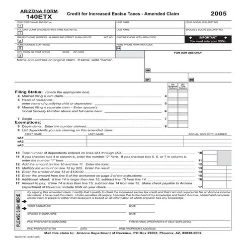 azdor.gov Forms 140ETX_f
