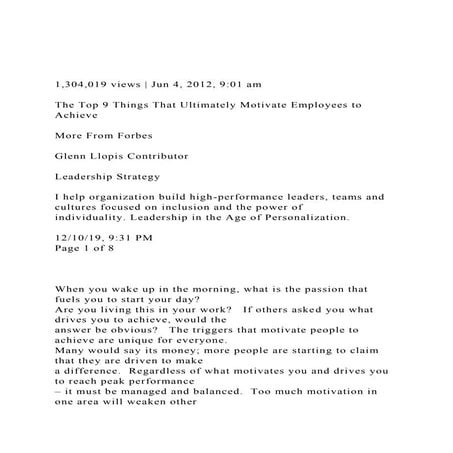 1,304,019 views  Jun 4, 2012, 901 amThe Top 9 Things Tha.docx