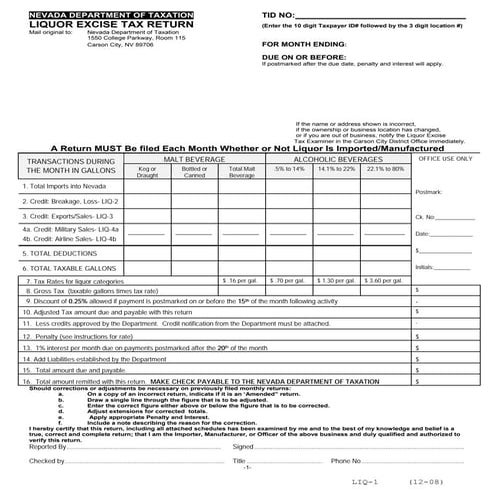 tax.state.nv.us documents  10%20LTD%201%20Liquor%20Excise%20Tax%20Rtn