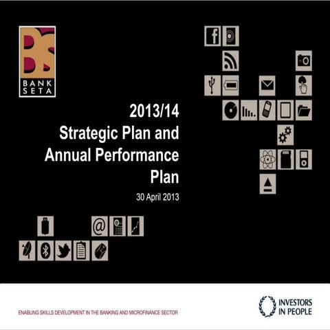 130430bankseta business strategic plan and annual performanceppt
