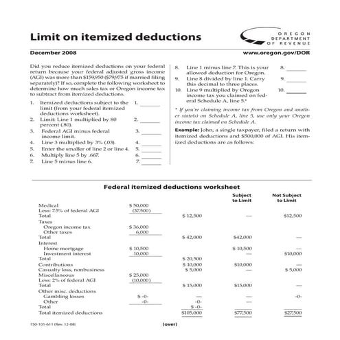 egov.oregon.gov DOR PERTAX  101-611