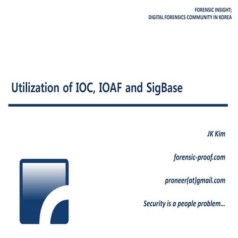 (130511) #fitalk   utilization of ioc, ioaf and sig base