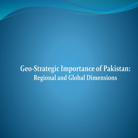 Geostrategic significance of South Asian countries.ppt