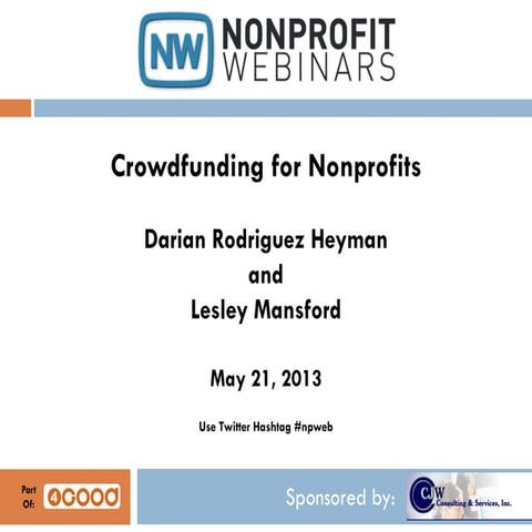 Crowdfunding for Nonprofits