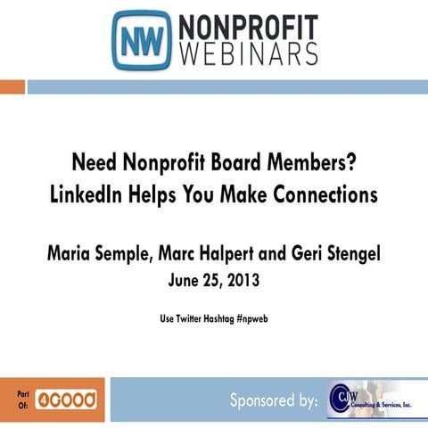 Need Nonprofit Board Members? LinkedIn Helps You Make Connections