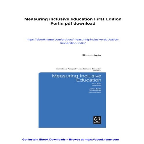 Global Trends in Inclusive Education: Shaping the Future of Learning | PPTX
