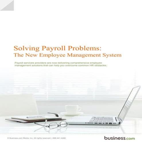  Solving Payroll Problems With The New Employee Management System- Business.c...