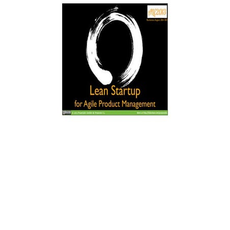 Lean Startup for Agile Product Management