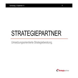 strategiepartner.ch / Portrait