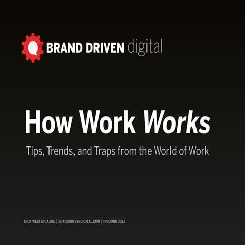 How Work Works: An #Inbound 13 Bold Talk
