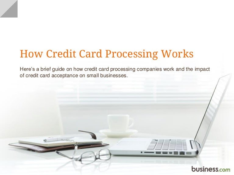 How Credit Card Processing Works