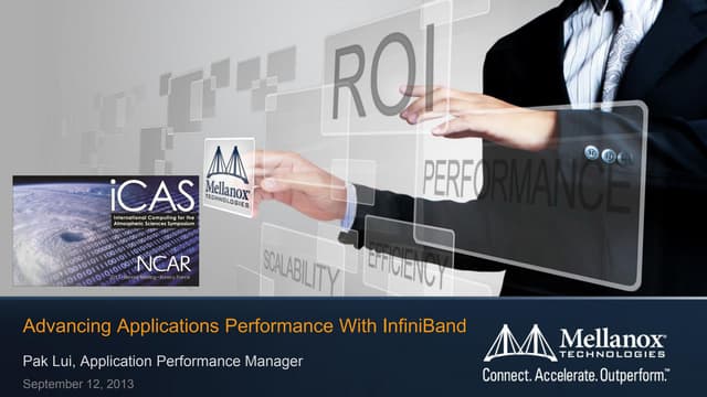 Advancing Applications Performance With InfiniBand