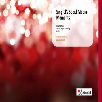 SingTel's Social Media Moments
