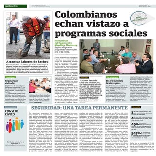 Consejo Cívico en Publimetro - 34