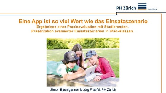 Eine App ist so viel Wert wie das Einsatzszenario
