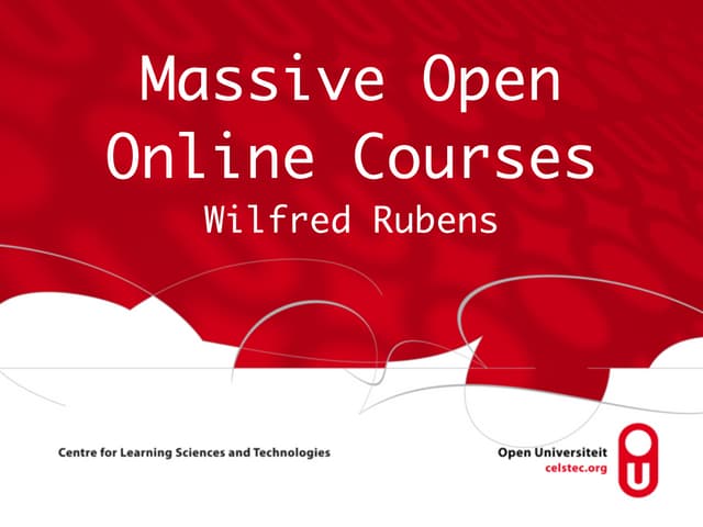 Massive Open Online Courses