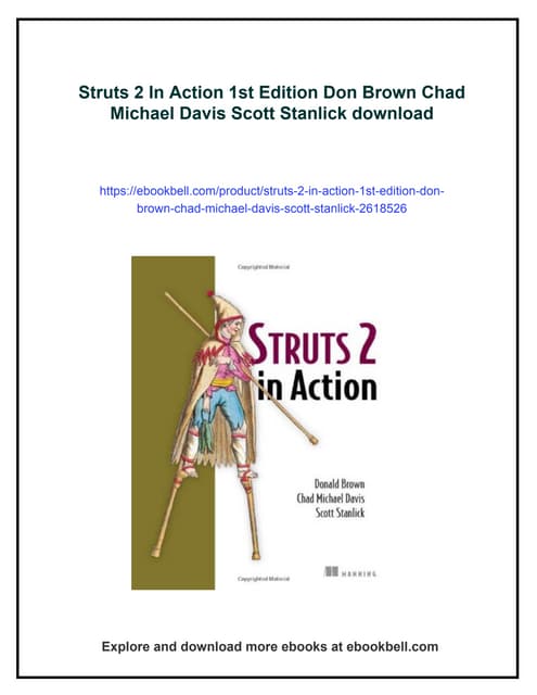 Struts 2 In Action 1st Edition Don Brown Chad Michael Davis Scott Stanlick