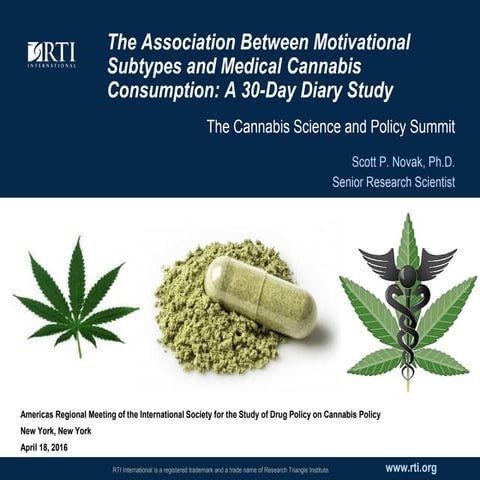 Cannabis Science & Policy Summit - Day 2 - Novak