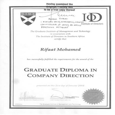 Rifaat masters degree | PDF