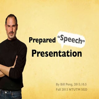 Prepared Speech Presentation