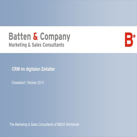CRM im digitalen Zeitalter