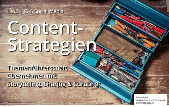 Content Strategien - Themenführerschaft übernehmen mit Storytelling, Sharing ...