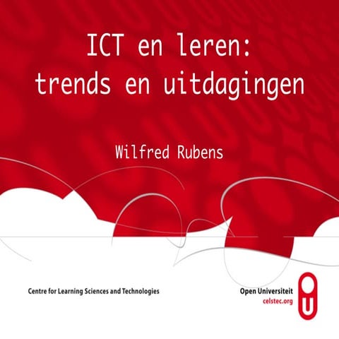 ICT in het onderwijs. Trends en uitdagingen