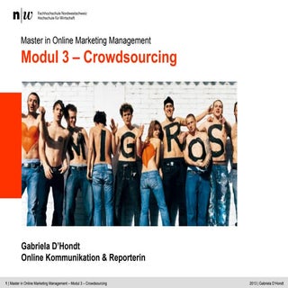 Crowdfunding, Croudsourcing