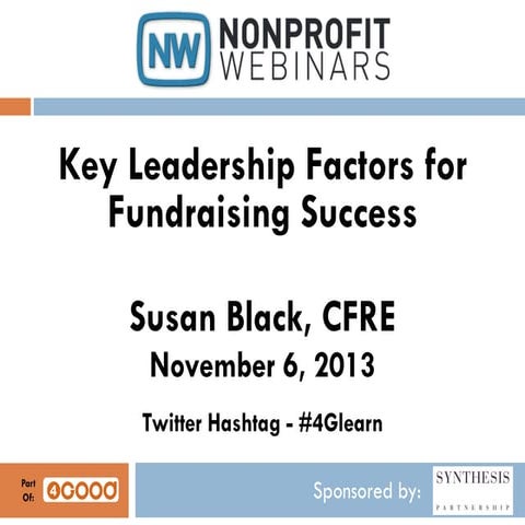 Key Leadership Factors for Fundraising Success