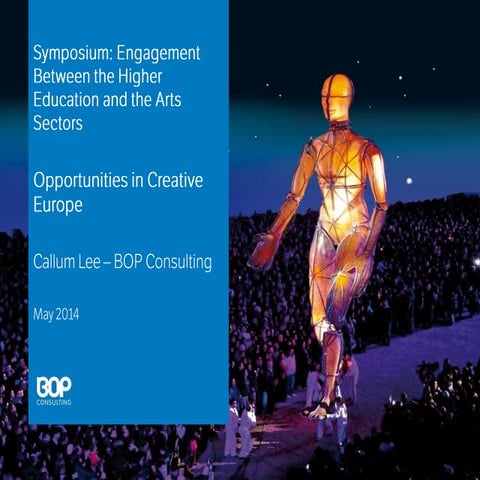 Opportunities in Creative Europe