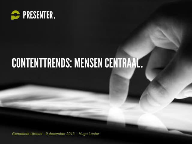 Inspiratiesessie trends in content
